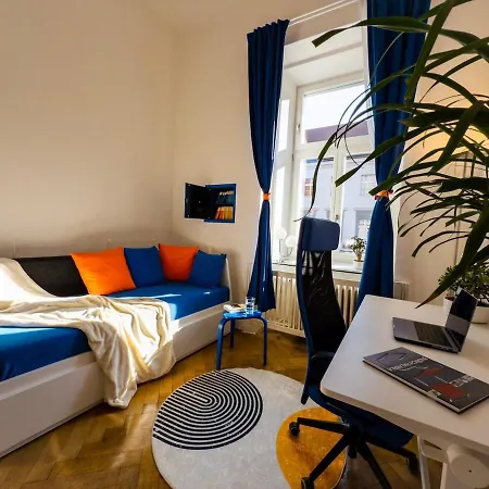 Apartment The Funkhaus - Blue&orange Experience Prag