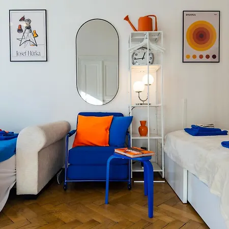 Apartment The Funkhaus - Blue And Orange Experience